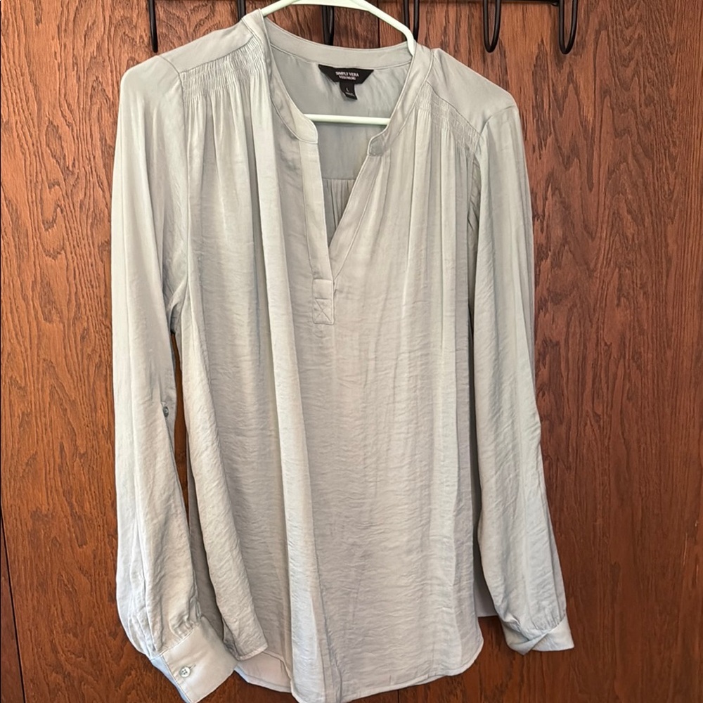 Sage Green Blouse